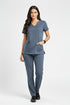 Women's 4-Pocket Scallop Neck Scrub